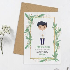 invitación de comunión