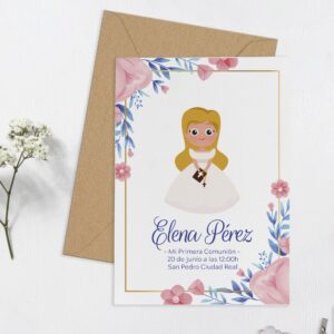 invitación de comunión