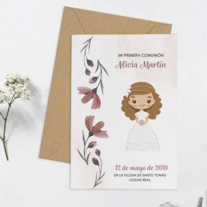 invitación de comunión
