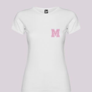 camiseta inicial personalizada
