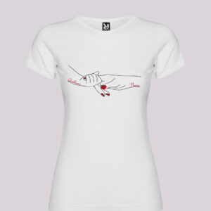 camiseta dia de la madre manos