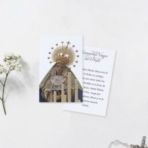 Estampa religiosa impresa