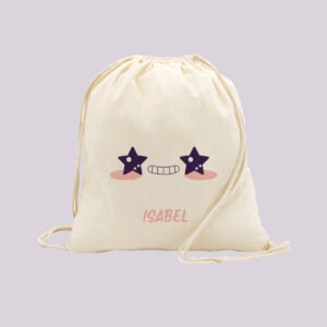 mochila ojitos personalizada